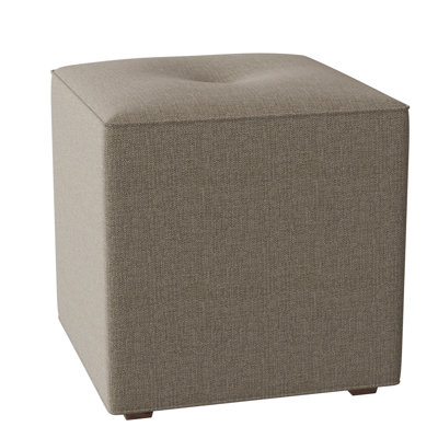 Irving 19" Wide Tufted Square Cube Ottoman
