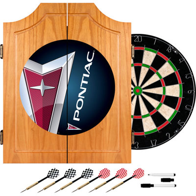Armoire pour jeu de fléchettes en bois Pontiac