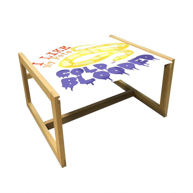 Inha Sled Coffee Table, 40cm H x 74cm W x 62cm D