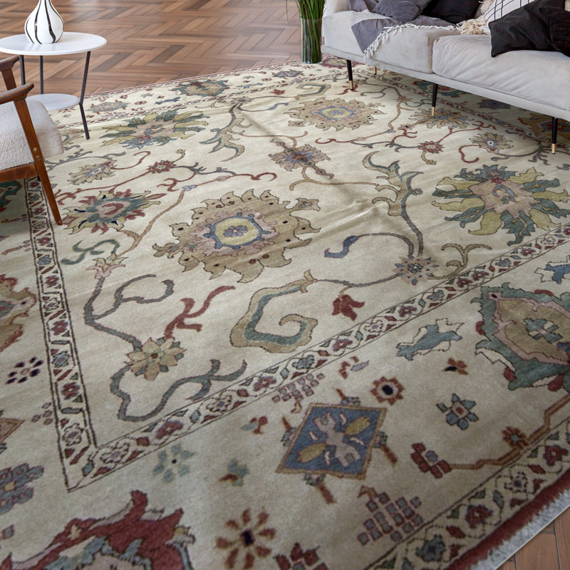 Wool Oriental Area Rug