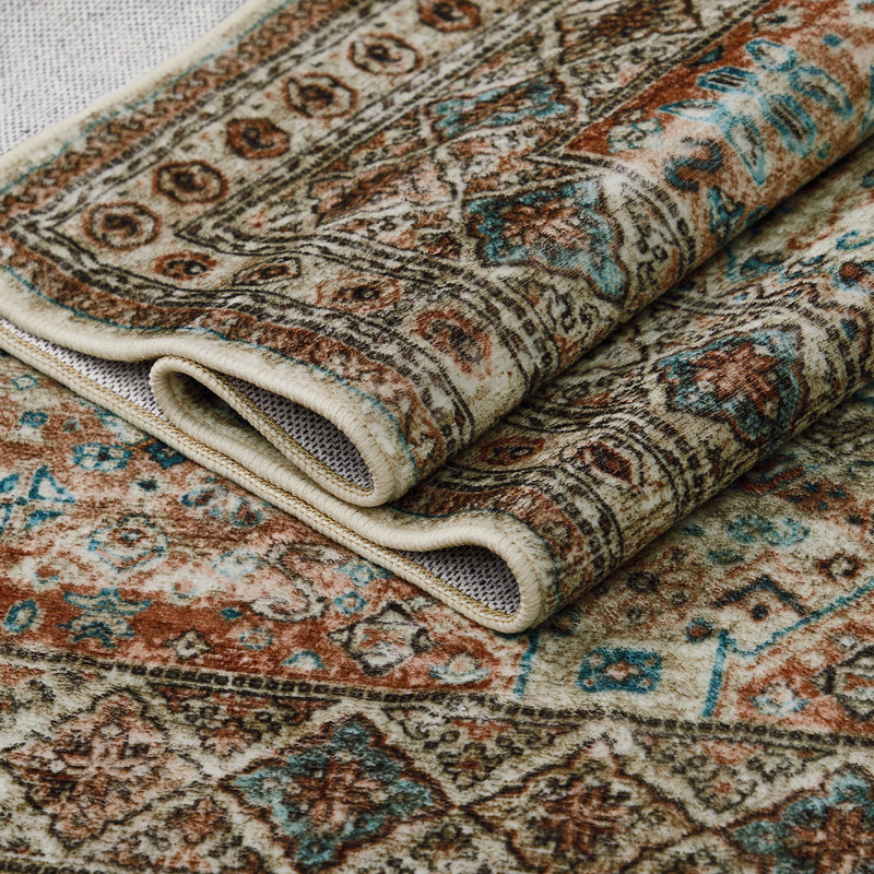 Tapis Hursel avec envers antidérapant, Rectangle 5 pi x 7 pi