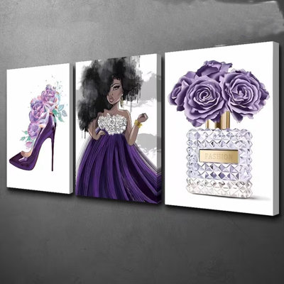 3 Piece Wrapped Canvas Print