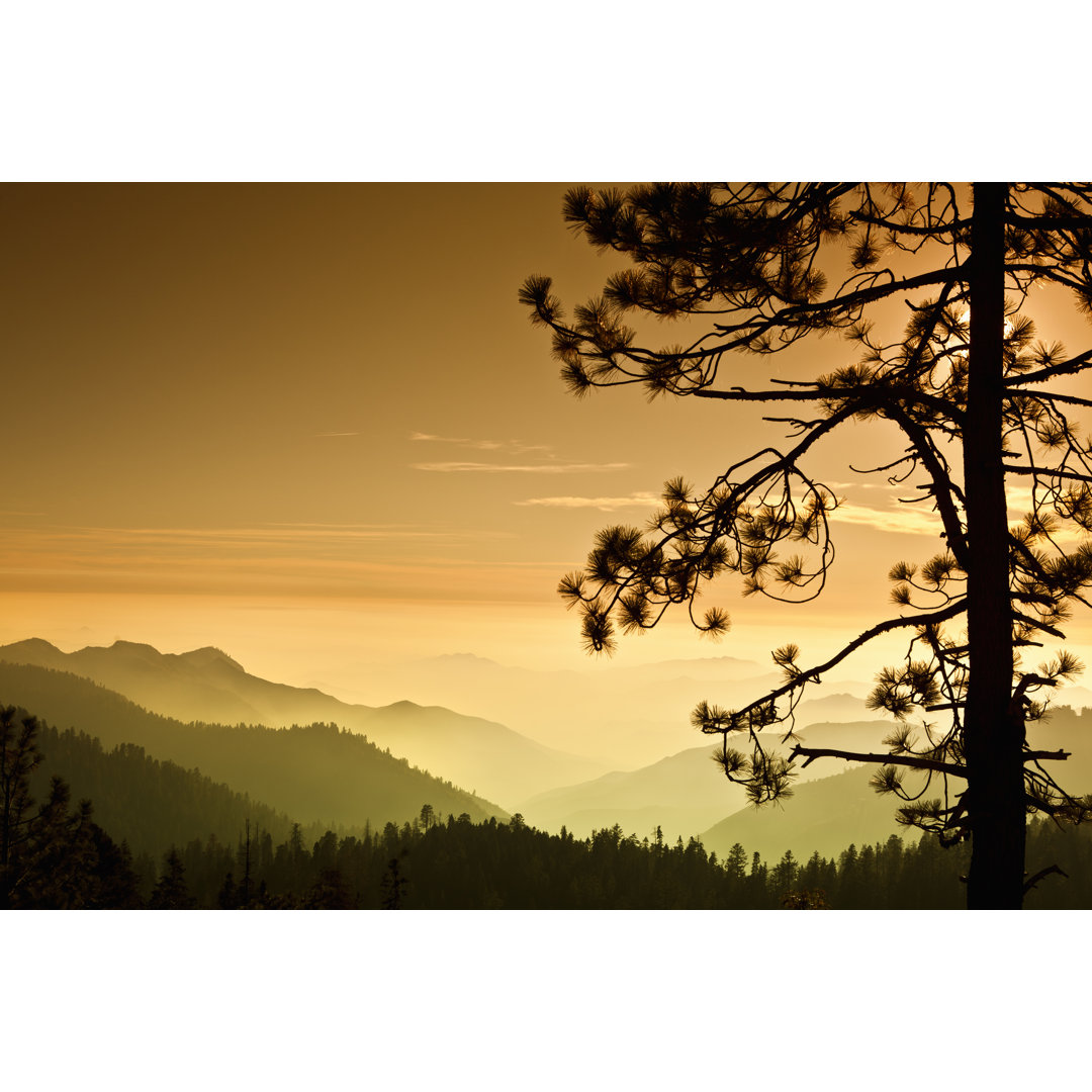 Sierra Nevada Gebirge von Pgiam - Leinwandbild