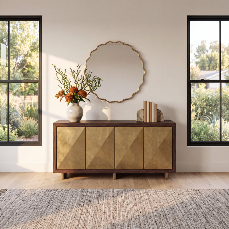 72'' Sideboard, Ivory