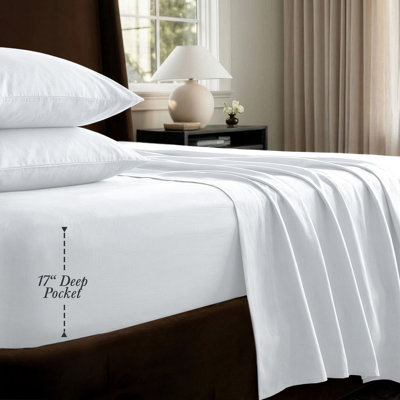 Threadmill 1200 Thread Count 100% Supima Cotton Sheet Set in Sateen Weave