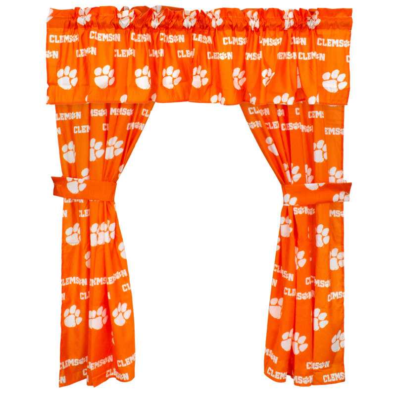NCAA Tailored Window Valance