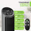 Ventilateur sur pied Tower Fan avec télécommande-99602238