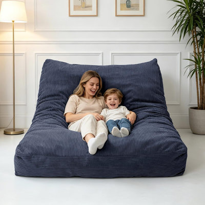 Fauteuil à billes double pleine grandeur