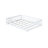 Rubber Wood Floor Bed With Safety Guardrails And Eco-Friendly Paint For Compact Rooms