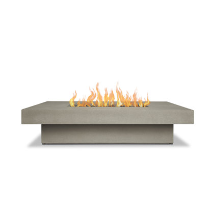 Geneva Concrete Propane Fire Pit Table