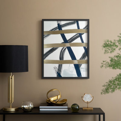 Abstract LIII Framed Print - Ready To Hang - Made in USA