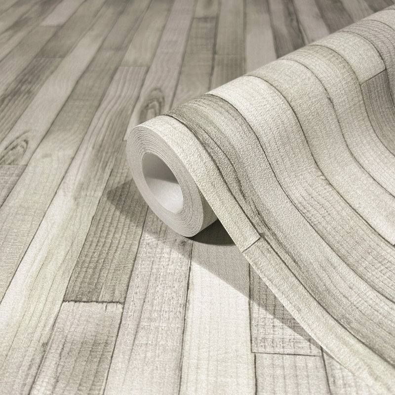 32.97Cm x 33Cm Matte Wallpaper Roll, Grey