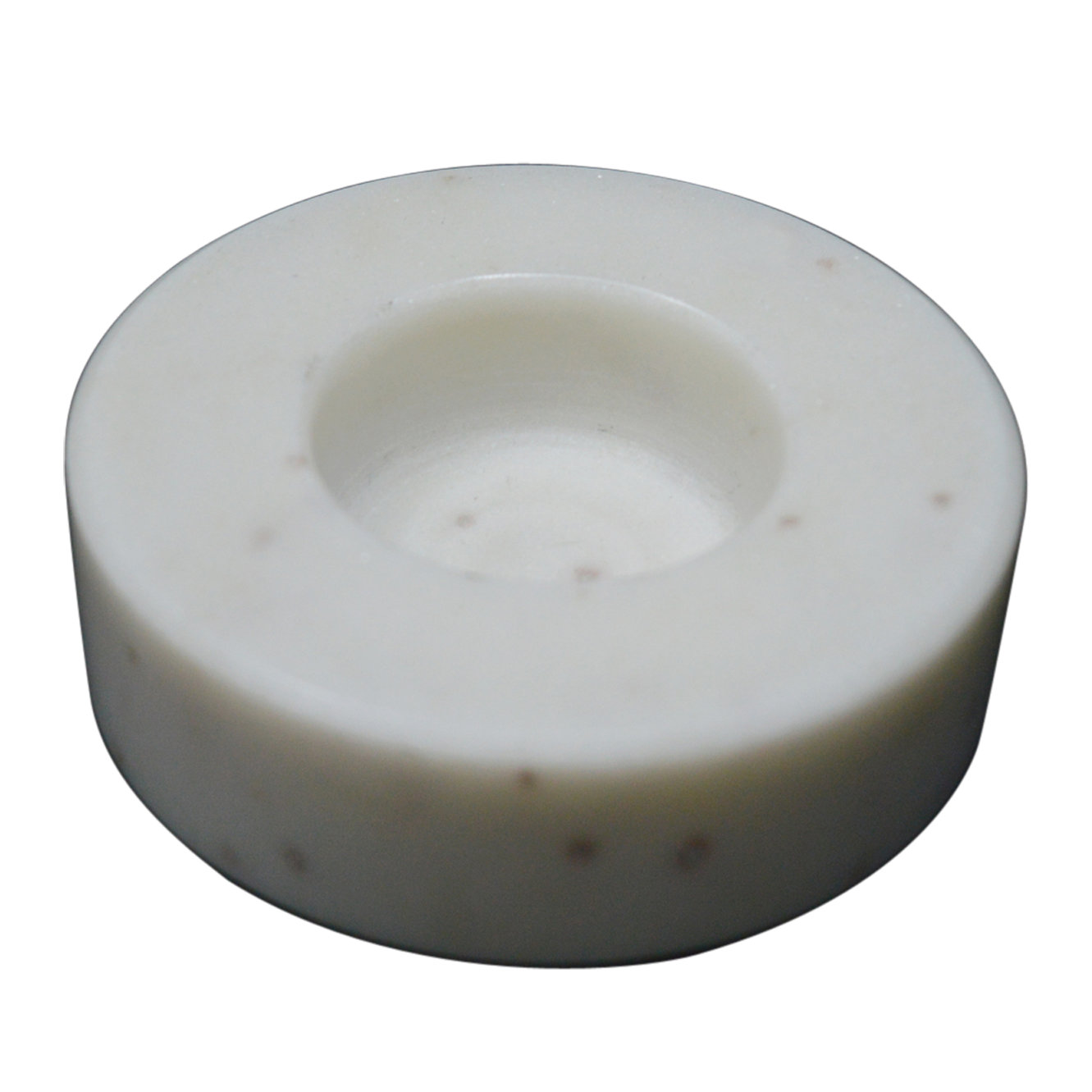 Matheson Genuine Marble Tealight Holder, White