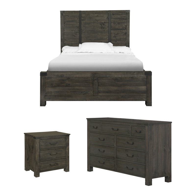 Braydon Solid Wood Piece Bedroom Set