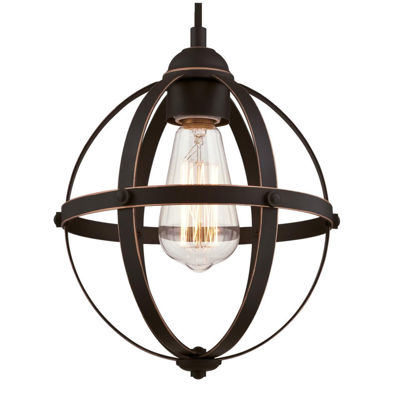 Mini-luminaire d'intérieur Stella Mira, Bronze frotté à l'huile, Brun