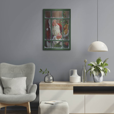 «Santa Window 3» par David Lindsley