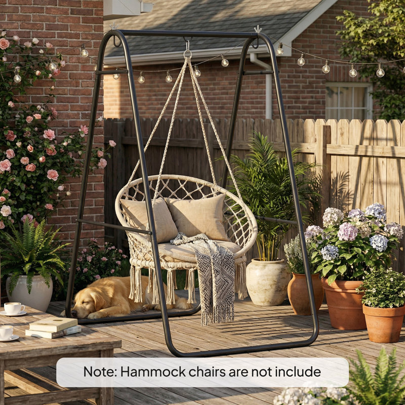 Steel Hammock Chair Stand