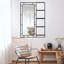 Miroir de coiffeuse moderne avec tablette multifonctionnelle-1587323478