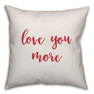  Coussin Love You More