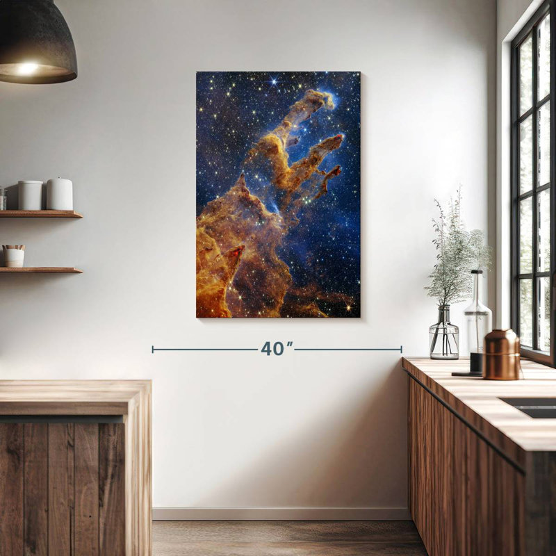 Oberle Pillars Of Creation II, 39" H x 26" W