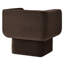 Fauteuil d'appoint en velours Tate Performance-101323706