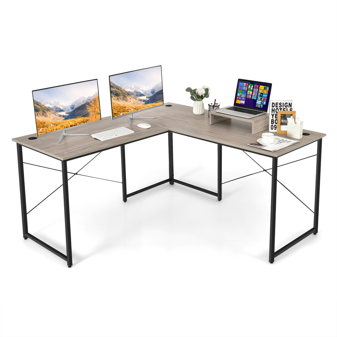 Heeter L-Shaped Writing Desk