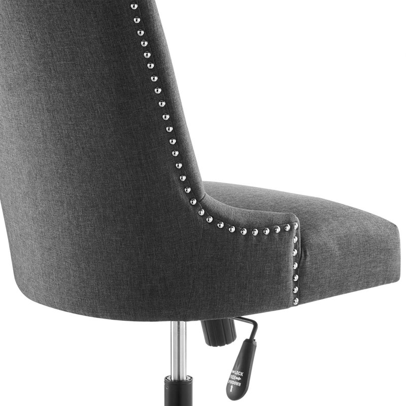 Chaise de bureau Empower Channel, gris, Noir