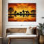 Impression sur toile de Western Western Wetland Cowboys-92520167