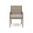 Ojai Wood Premium All-Weather Wicker Outdoor Dining Armchair with Cushion