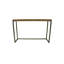 Poulin 116cm Solid Wood Top Console Table