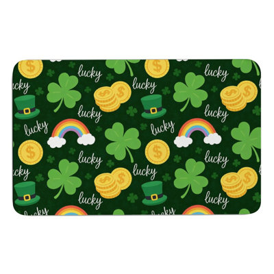 Tapis de sol rond en diatome de terre, tissu ultra-doux, convient à la salle de bain, à la coiffeuse, à la salle de douche, à la chambre d'amis, etc.
