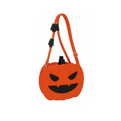 Décoration d'Halloween, sac à main citrouille amusant pour femme, sac à bandoulière