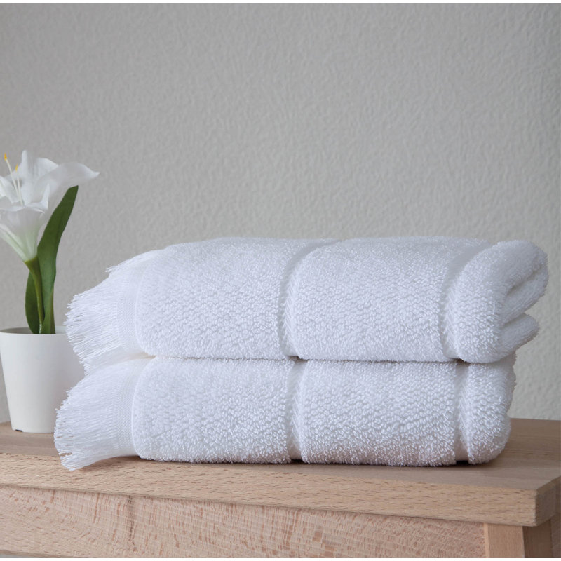 Ozkan   Midweight Hand Towel, White