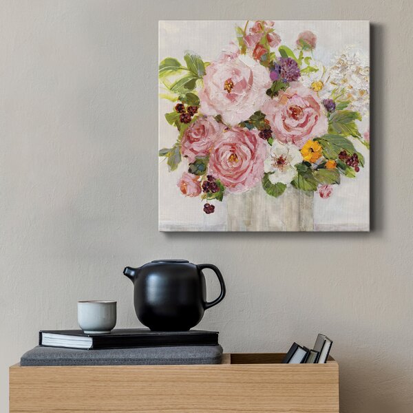 Winston Porter Becoming Blush I On Canvas & Reviews | Wayfair