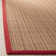 Galatia Natural Fiber Sisal Pile Striped Rug