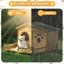 Niche pour chien 48 "en bois avec porche