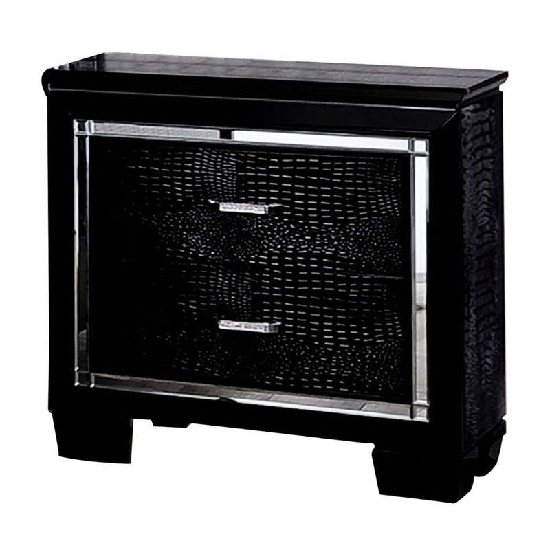 Table de chevet Contemporary, Noir