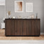 Buffet en bois pour le rangement de la cuisine et de la salle à manger modernes-668478258