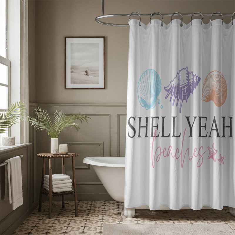 Taziyah Shower Curtain, 74"H x 71"W