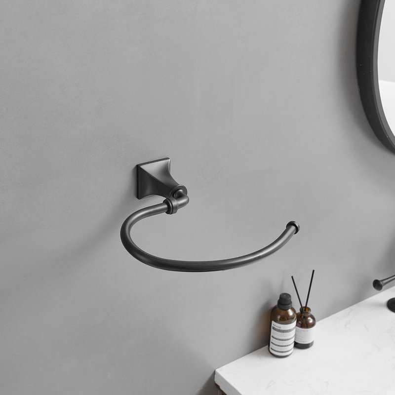 Bathroom Hardware Set, Brushed Bronze