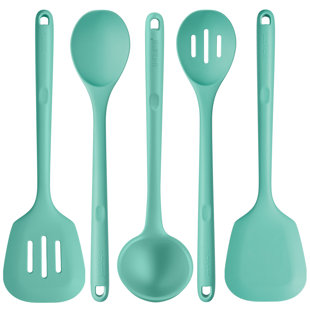 Ensemble d'ustensiles de cuisine en silicone résistant à la chaleur U-Taste 600ºF: Outils de cuisine en caoutchouc antiadhésif sans BPA