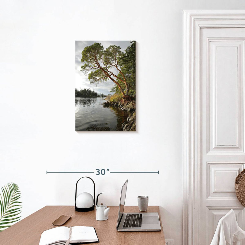 Harnek Arbutus Tree By The Waters, 24" H x 16" W