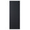 Dalle de porte intérieure moderne laminée noir doux Glam G-Pro 001 seulement 18 po x 84 po