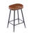 Backless Saddle Counter Height Bar Stools Faux Leather Counter Stools For Kitchen Island-308876199-308876204-308876192