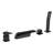 2 Handle Bathroom Roman Tub Faucet with Diverter-62837766