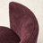 Textured Upholstered Barrel Dining Chair with Hidden Casters-1569834434