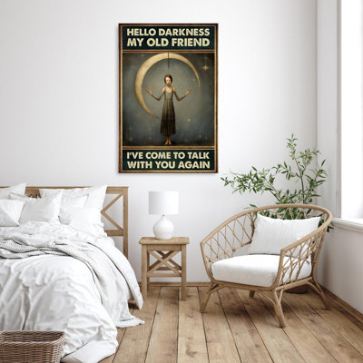 Je suis venu te parler à  nouveau – Impression sur toile