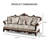 Barbato Upholstered Sofa-2005620452-1970369843