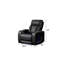 Fauteuil inclinable Fortuner de style moderne avec revêtement en bois et fonction de massage inclus - noir Identique à B009P287717 (inventaire CA)-2000790021