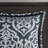 8 Piece Jacquard Comforter Set Navy/Silver